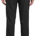 Perry Ellis Portfolio Modern Fit Twill Men's Dress Pants, Flat Front, Stretch Fabric, Soft and Durable, Straight Leg, Charcoal 32W x 30L