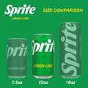 2 x Sprite Lemon Lime Soda Soft Drinks, 12 fl oz, 12 Pack (EXP 10/27/25)