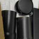 BONTEC Mobile TV Stand with Tilt Function, Rolling TV Cart for 32–85 Inch LED LCD OLED Flat & Curved TVs, Portable Stand with Laptop Shelf, Locking Wheels, Max VESA 600x400mm, 132 lbs Capacity, Black