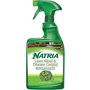 NATRIA Lawn Weed and Disease Control, Ready-to-Use, 24 oz, 1,875 SQ FT