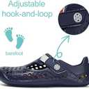 Water Shoes for Kids Swim Aqua Shoes Toddler Boys Girls Barefoot Sport Beach Pool Sandals Quick Dry Lightweight Breathable Slip on Sneakers (Toddler/Little Kid/Big Kid) (Dark Blue)