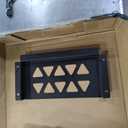 MELIPRON Van Partition Bulkhead Fit for Ford Transit 150 250 350 Mid Roof with Door Handle, Acrylic Custom Window Board