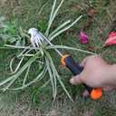 Weed Remover Tool,Garden Weed Tool, Portable Garden Weeding Tool for Vegetable Gardening Backyard Farm Planting & Weeding (Rubber Handle)