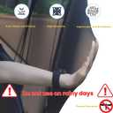 Car Camping Tailgate Mesh Screen for SUV, Mini Van, Great for Ventilation and Mosquito Prevention Car Camping Accessories