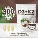 Vitamin D3 + K2 Softgels 10000 IU
