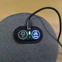 3 in 1 Back Massager, Electric Lumbar Support Pillow, Triple Fusion Back Massager for Pain Relief Deep Tissue, with Traction, Vibration & Heat and Against for Lower Backs&Spine Support (Black)