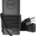 New Slim 65W USB Type C Laptop Charger Compatible with Dell 13 14 16 Pro Plus, Latitude 5420 5430 5450 5440 5520 5530 5540 5550 7420 7440 7450 Power Cord, Inspiron 14 16 2in1 Computer AC Adapter