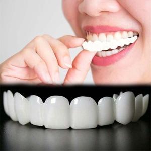 2 Pairs, Beautiful Smile Comfortable, Natural Top and BottomAdjustable for Men and Women, (White) (5)