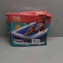 Premium Inflatable Pool Lounger (Large, Blue)