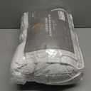 MAPLE DOWN Soft Twin Size Comforter Duvet Insert-Down Alternative Comforter Quilted with Corner Tabs for All Season-Lightweight Breathable Brushed Microfiber Machine Washable (White 68x90)