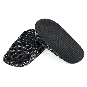 Pack Of 3 Beautulip Height Increase Insoles for Achilles Tendonitis, Heel Pain, Leg Length Discrepancy, Non-Skid Heel Lifts, Shoe Lifts for Women and Men (Small - 1'' Height)