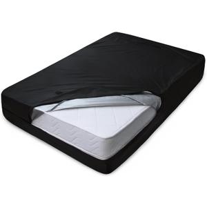 Mattress Bags for Moving Full Size Mattress Bag Waterproof Double Zippered & Adjustable Straps Reusable Mattress Storage Bag Full Encased Mattress Protector, Black