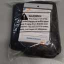 ColorGround 3-Pieces Chain and Moustache and Short Curly Wig for 70'S Disco Party (Brown Curly (4 Pieces Set)