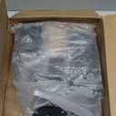 Self Closing Gate Hinges Heavy Duty for Vinyl/Wooden Fence Gates, 90 Degree Adjustable Gate Door Hinges Hardware Kit with Swing Adjuster Tool and Self-Tapping Screws, 4 Pack, Non-Weld Black Finish