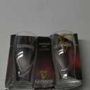 Guinness 20oz Beer Glasses Twin Pack | Certified Official Merchandise | Ideal gift for Beer Lovers