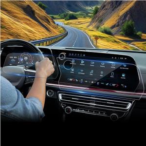 for 2025 Chevy Traverse Screen Protector for 2024-2026 Chevrolet Traverse 17.7" Infotainment & 11" Gauge Cluster Display Accessories Tempered Glass Protective Film