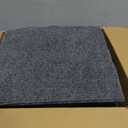 CircleRoad Upgraded RV Step Covers 22 Inch 3 Pack with Buckle, RV Stair Covers Wrap, Best Fits 8-11" Deep Camper Stairs, RV Step Rugs Gray, Kid & Pet Friendly