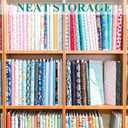 LDHHYH 200 Pack 7.5 x 10.5 Inch Fabric Organizer Boards, Comic Book Boards for Fabric Storage, Thickened Fabric Backing Boards Poster Board for Folding and Storing Cloth Straight
