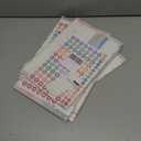 7 x 2026 Calendar Wall Calendar Stickers,January-December Calendar 44x30 Large Wall Calendar Poster with Removable Monthly Planner Sticker Strips, Weather & Emotion Icons for Home Office School Planning (Pink)