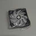 Thermalright TL-C12RB-S V2 CPU Fan Case Cooler PWM Fan, 4pin PWM Connector Computer Fan with ARGB Aperture, 1500RPM Speed PC Cooling Reverse Fan(120mm,Black)