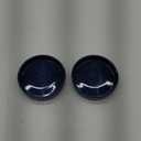 Ceramic Plant Saucer Plant Pot Tray 2 Pack 4.7 6 7 8 9 10 12 13 15 inch Blue, Planter Water Drip Trays for Plant Saucers Indoors, Thick Durable Sturdy Flower Pot Saucers for Glazing Pots Base