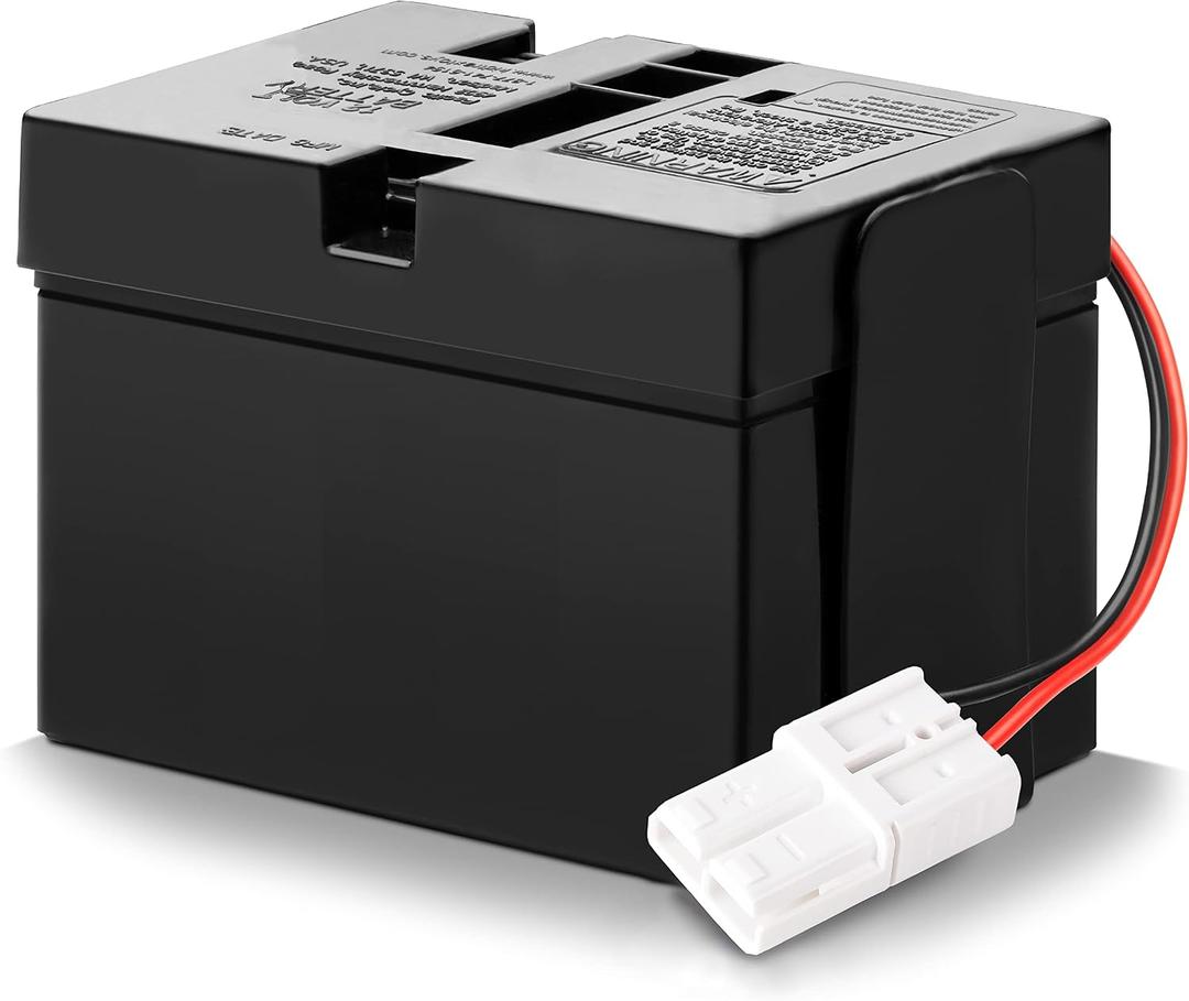 Valve Regulated Lead Acid Battery (Non-spillable), 24V 5Ah Replacement Battery for Rollplay 24 Volt Performance Turnado Monster Truck 4X4 Child Ride On Car (Not Official)