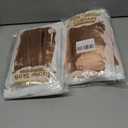 2 x 4P Metallic Foil Fringe Tinsel Table Skirts for Rectangle Tables Backdrop Banner Streamer Garland Curtains for Parade Floats Wedding Graduation Anniversary Birthday Parties Decoration (Rose Gold)