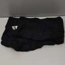 QUEENFUR Winter Women Thick Cable Knit Ribbed Infinity Circle Loop Scarf (Black)