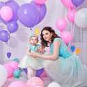 80 Pcs Plastic Balloon Weights, Reusable Colorful Balloons Pendants, Wedding Birthday Party Balloons Accessories for Helium Balloon Decoration