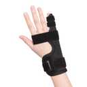 Pinky Finger Splint, Finger Splint for Pinky, Broken Finger, Trigger Finger, Metacarpal Splint Hand Brace, Little Finger Brace for Tendonnitis, Pain Relief, Fits for Left & Right Hand(L)