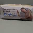 Side Sleeper Pillow for Adults, Side Sleeper Pillow with Arm Holes -arm Pillow, 2Pcs Pillowcase, Ergonomic Memory Foam Pillow for Cervical, Neck, Shoulder & Rotator Cuff Pain Relief