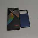 TORRAS Shockproof for iPhone 17 Pro Max Case with Camera Control Button, [12FT Military Grade Drop Protection] Enhanced Grip & Soft Touch Translucent Slim 17 Pro Max Case [3 colors Buttons], Deep Blue