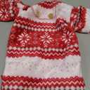 KYEESE Dog Christmas Pajamas, Warm Fleece Winter Dog Pajamas for Small Dogs, Cozy Holiday Pet Onesie with Snowflake Design, Lightweight Pet Clothes, Cozy Xmas Outfit Jumpsuit, X-Large