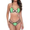 SHERRYLO Bathing Suits Thong Bikini Sets for Women Swimsuit String Womens Bathing Suit Sexy Brazilian Micro Bikinis Swimsuits, Small