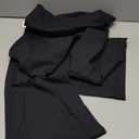 JEKAOYI Womens Flare Dress Pants High Waisted Bootcut Yoga Work Slacks Pull On Tummy Control Workout Leggings with Pockets Black Size L