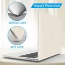 IBENZER Compatible with MacBook Pro 13 Inch Case M2 M1 2026 2025 2024 2023 2022 A2338 A2289 A2251 A2159 A1989 A1706 A1708, Hard Shell Case & Keyboard Cover for Mac Pro 13, Rocky Gray,T13RKGY+1