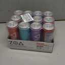 ZOA Zero Sugar Energy Drinks with Electrolytes, Vitamin C, Amino Acids, B-Vitamins, Made with Green Tea Caffeine, Sugar-Free Variety Pack- Four Flavors, 12 Fl Oz Cans (12-Pack) (EXP 08/09/26)