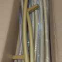 GUANSEN 6.6 FT Round Arch Backdrop Stand, Gold Metal Circle Balloon Arch Stand Wedding Arch Frame for Ceremony Birthday Party Graduation Christmas Decoration