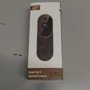 1080P Wireless Video Doorbell Camera, Outdoor Surveillance Cameras, FHD Live View, Cloud Storage, AI Human Detection, Instant Alert, Night Vision, Two Way Audio, 2.4G WiFi Only (Purple)