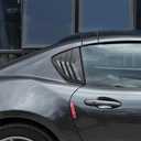 Curtain Visor Car Rear Triangle Window Shutters Triangle Sunshade Modified Decoration Stickers for Mazda for MX-5 ND 2016 2017 2018 2019 2020 2021 2022 2023 Car Shades