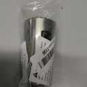 Angle Simple Kitchen Faucet Head Replacement, G 1/2 or 13/16 Inch Male Thread, NSF/ANSI/CAN 61 & 372 Testing, Sink Faucet Sprayer Replacement Parts, Stream Spray and Pause Mode, Chrome