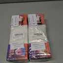 2 x Minatee 4 Pieces Halloween Ghost Candles Large Scented Spooky Cute Pink Witch Hat Candles Gifts for Halloween Party Boo Basket Stuffers Home Table Decor, 2 Style (White)