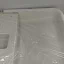 Baby Changing Station Wall Mounted, Baby Changing Table with Safrty Strap, HDPE Fold-Down Diaper Changing Station Table, Foldable Diaper Changing Unit for Commercial Bathroom Restroom (Vertical)