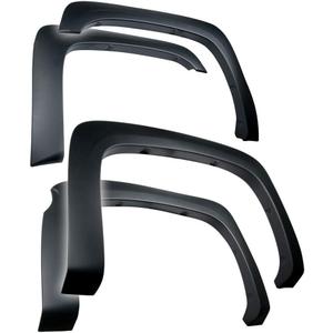Tyger Auto TG-FF6C4298 for 2007-2013 Chevy Silverado 1500 5.8' Short Bed (NOT for Sierra) | Excl. 2007 Classic models | Paintable Fine-Textured Matte Black Factory Style Fender Flare Set, 4 Piece