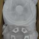 Golf Cart Accessories Wheel Covers Hub Caps for Yamaha/Club CAR/EZ-GO Par Car 8" (Set of 4) (Silver)