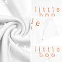 JINTING Mommy and Me Matching Outfits Halloween Little Boo Sweatshirt Spooky Mama Long Sleeve Shirt Tops (White, XXL)