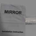 pertetey Home Gym Mirror, 48X30 Inch(Each)-2Pack Wall Mounted Large Frameless Tempered Glass Mirror, Idea for Gym, Yoga, Bedroom, Dance Studio, Living Room