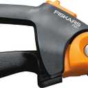 Fiskars PowerGear2 Pruning Shears, Patented Gear Technology & Cam Mechanism Multiplies Leverage, Hardened Steel Bypass Blade, Contoured Rolling Handle Reduces Hand Fatigue, 3/4" Cut Capacity