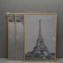 upsimples 16x24 Picture Frame Natural 3 Pack, Scratch-Proof Poster Frames 16 x 24 for Photo Gallery - Slide-In Strips, Horizontal or Vertical Wall Mounting