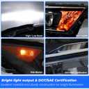 JFN Headlight Compatible with 2019 2020 2021 Toyota Rav4 LE/XLE HeadLamp LH 81150-0R150 RV20A01-2L (Passenger Side (Right))